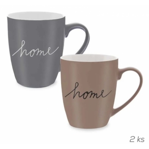 Hrnek porc. Home 0,38 l 2 ks