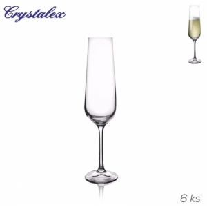 Sklenice Sandra 0,2 l sekt 6 ks