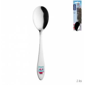 Lžíce nerez dětská SOVA 1 ks