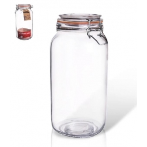 Dóza sklo/kov klip patent Bela 2 l