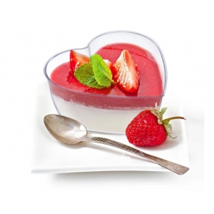 Pohárek UH na dezerty SRDCE 0,12 l - 6 ks