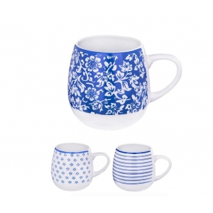 Hrnek ker. Blue design 0,58 l mix