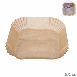 Forma papír do horkovzdušné fritézy 21x21 cm 100 ks