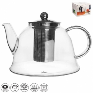 Konvice borosil. sklo+filtr nerez Zoja 1,65 l