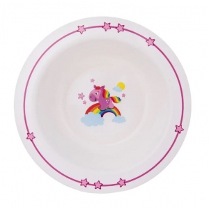 Sada jídelní UH dětská koník kulatá 3 ks