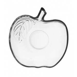 Miska sklo jablko 12x12,5 cm