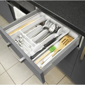 Příborník UH posuvný 27,5/44x36,5x4,3 cm bílá