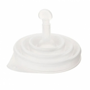 Nálevka silikon KEMP pr. 12 cm skládací+špunt