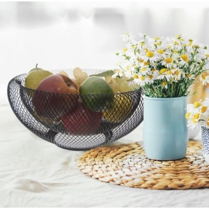 Košík na ovoce kov RADKA pr. 30 cm