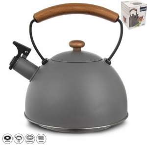Čajník nerez píšť. WOODEN 2,9 l