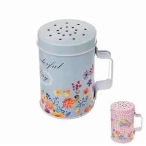 Dóza plech cukřenka pr. 5,5 cm mix