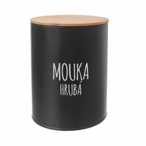 Dóza BLACK Mouka hrubá