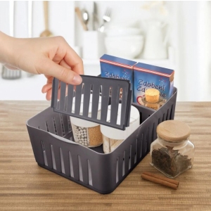 Košík UH organizér Flexi 24,5x16x8,3 cm šedá