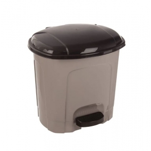 Koš odp. UH s pedálem 3 l kávově hnědá