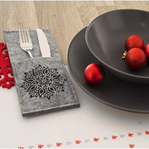 Kapsa na příbory polyester MANDALA 2 ks