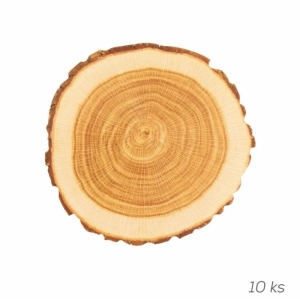 Podtácek WOODEN 10 ks