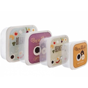 Box UH svačina Child čtverec 4 ks Breakfast