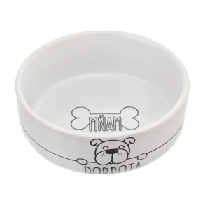 Miska keramická pro psy MAZLÍČCI ¤ 12 cm