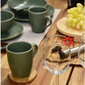 Hrnek ker. ALFA 0,4 l zelená