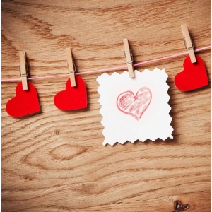 Kolíček dřevo 50 ks dekorační malé