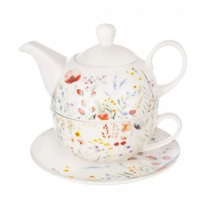 Čajová souprava porc. 3 ks MÁK