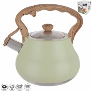 Čajník nerez s píšťalkou GREENISH 3 l