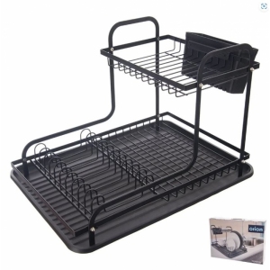 Odkapávač drát+tác UH RADKA 2 patra 42,5x32x29 cm