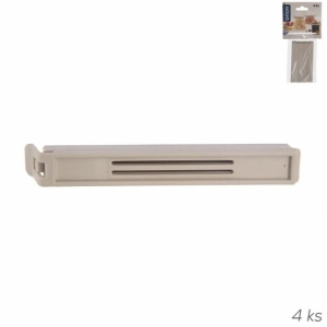 Skřipec UH na sáčky 10,5 cm 4 ks světle šedá