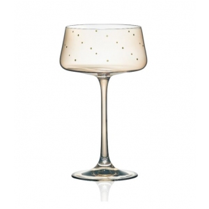 Sklenička na šumivé víno Zlatý příběh 220 ml