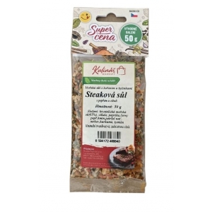 STEAKOVÁ SŮL, originální náplň pro mlýnek Kulinář
