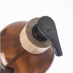 Dávkovač mýdla hnědé sklo 0,5 l