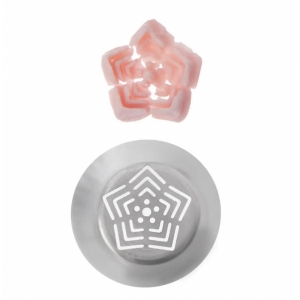 Špička nerez zdobicí Rus hvězda 1 ks