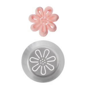 Špička nerez zdobicí Rus kopretina 1 ks