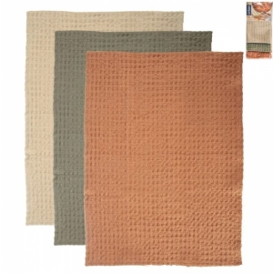 Utěrka bavlna kuch. vafle 3 ks