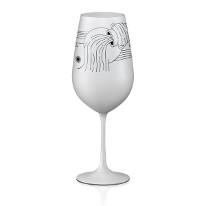 Sklenice na víno Vodnář 550 ml | Bílá