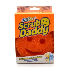 Houbička Scrub Daddy Colors Single Packs oranžová