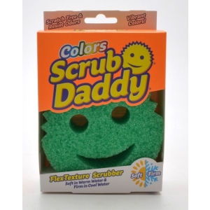 Houbička Scrub Daddy Colors Single Packs zelená