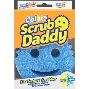 Houbička Scrub Daddy Colors Single Packs modrá