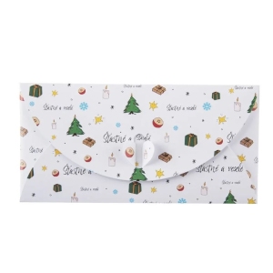 Obálka papír Šťastné a veselé