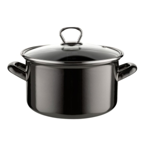 HRNEC SMALTOVANÝ S POKLIČKOU 20CM 3,3L METALICO