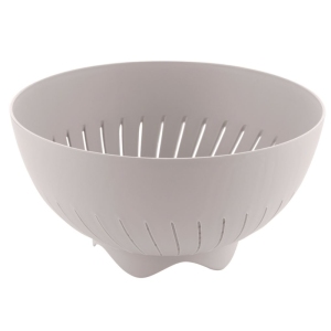 Cedník 24 cm světle šedý