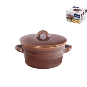 Hrnec ker. na sádlo+víko 0,34 l