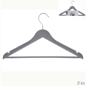 Ramínko UH/kov otočné Elba 3 ks šedá