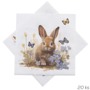 Ubrousky papírové JARO 20 ks 33x33 cm