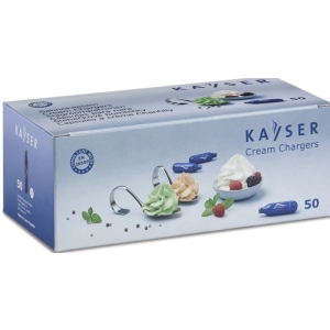 Bombičky šlehačkové KAYSER 50 ks - jednorázové