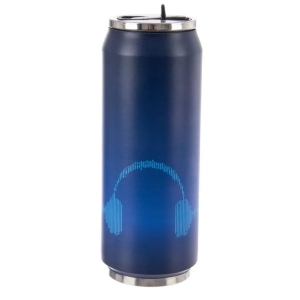 Termoska-plechovka nerez 0,5 l sluchátka