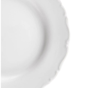 Talíř porcelánový dezertní MONA lem ¤ 19 cm