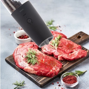 Akumulátorový mlýnek na koření s LED osvětlením