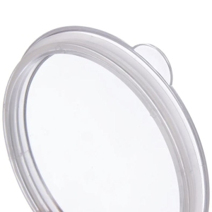 Miska smalt TEČKA Lem+víčko pr. 15,5 cm