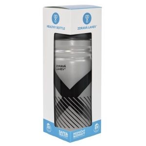 Zdravá lahev SPORT XO černá 0,7l